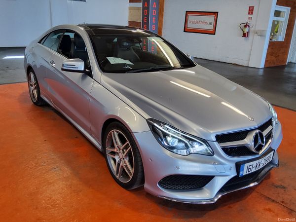 Mercedes-Benz E-Class Coupe, Diesel, 2016, Silver