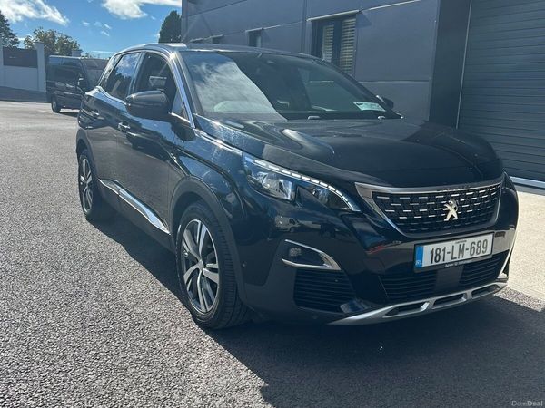 Peugeot 3008 MPV, Diesel, 2018, Black