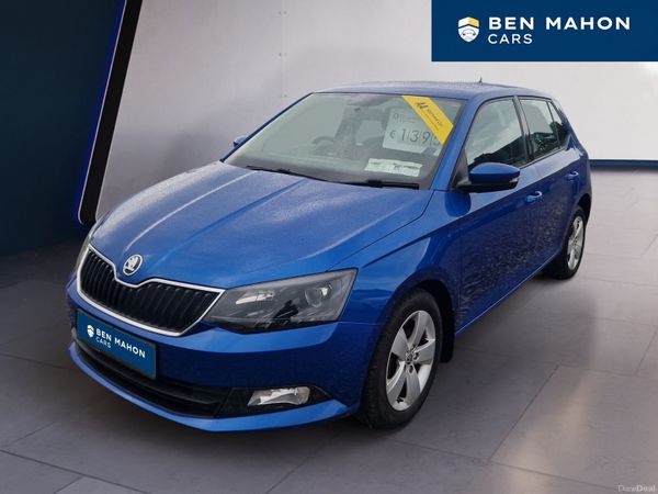 Skoda Fabia Hatchback, Petrol, 2017, Blue