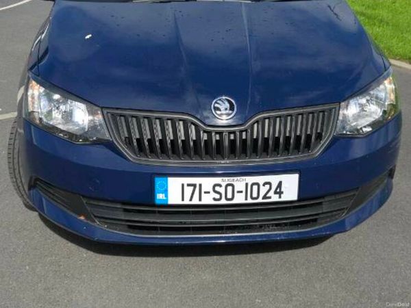 Skoda Fabia Estate, Petrol, 2017, Blue