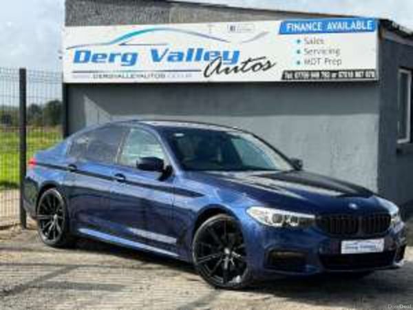 BMW 5-Series Saloon, Diesel, 2019, Blue