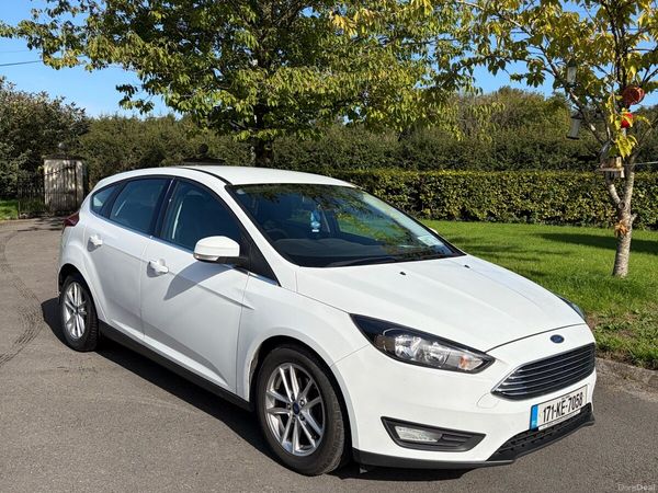 Ford Focus Hatchback, Diesel, 2017, White