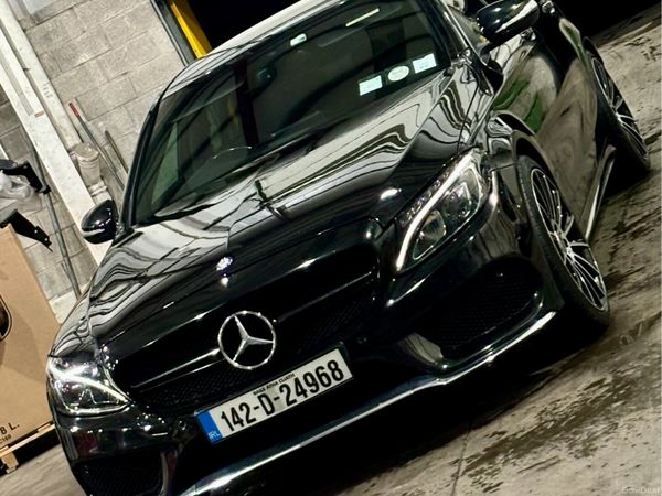 Mercedes-Benz C-Class Saloon, Diesel, 2014, Black