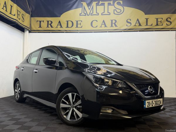 Nissan Leaf Hatchback, Electric, 2021, Black