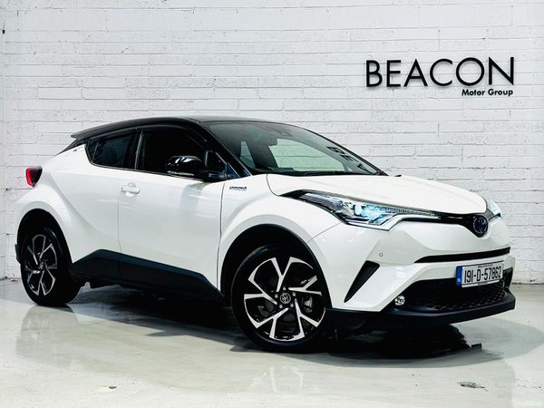 Toyota C-HR Hatchback, Petrol Hybrid, 2019, White