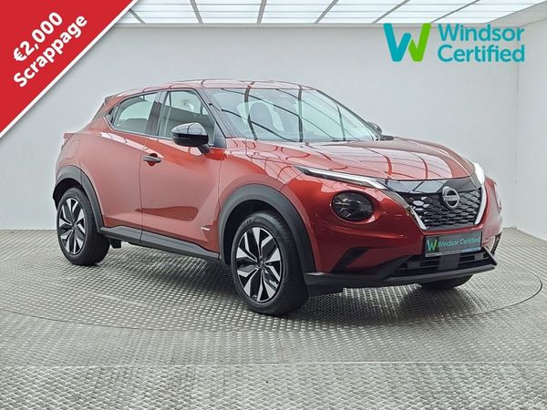 Nissan Juke SUV, Petrol Hybrid, 2026, Red
