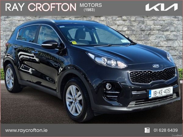 Kia Sportage SUV, Diesel, 2018, Black