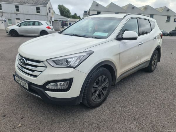 Hyundai Santa Fe SUV, Diesel, 2014, White