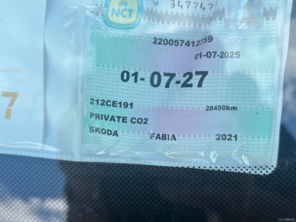 Skoda Fabia Hatchback, Petrol, 2021, Black