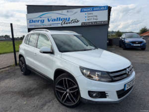 Volkswagen Tiguan SUV, Diesel, 2015, White