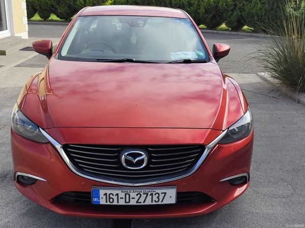 Mazda Mazda6 Saloon, Diesel, 2016, Red