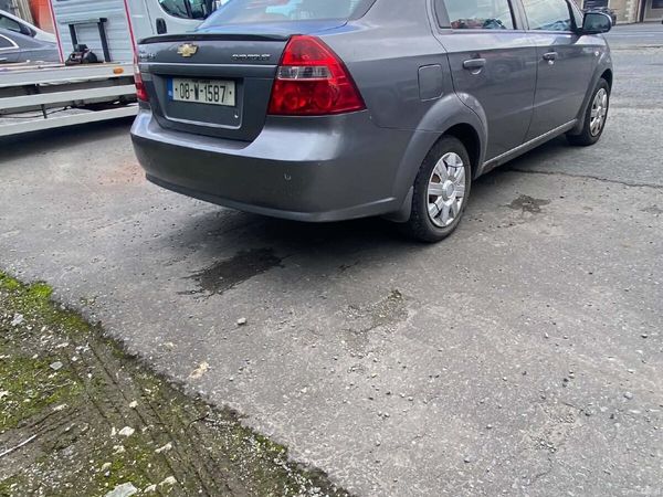 Chevrolet Aveo Saloon, Petrol, 2008, Grey