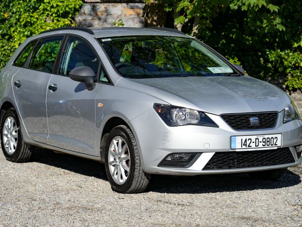 SEAT Ibiza Estate, Petrol, 2014, Silver
