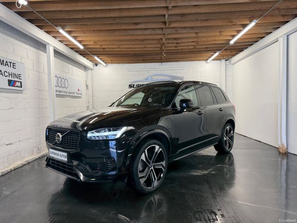 Volvo XC90 SUV, Petrol Hybrid, 2022, Black