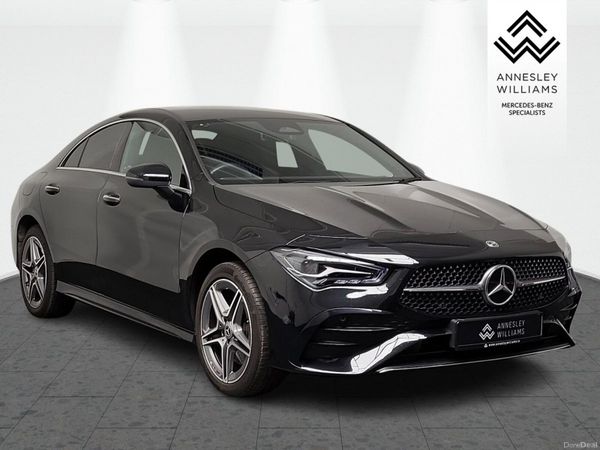 Mercedes-Benz CLA Coupe, Petrol Plug-in Hybrid, 2024, Black