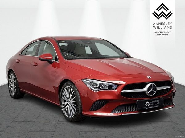 Mercedes-Benz CLA Saloon, Petrol, 2022, Red