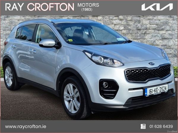 Kia Sportage SUV, Diesel, 2016, Silver