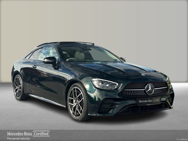 Mercedes-Benz E-Class Coupe, Diesel, 2022, Green