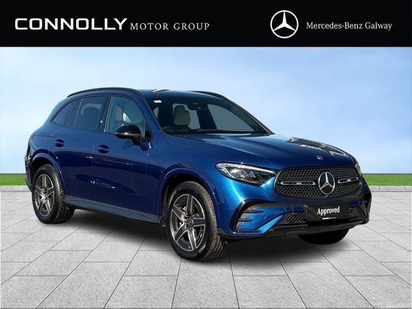 Mercedes-Benz GLC SUV, Diesel Plug-in Hybrid, 2023, Blue