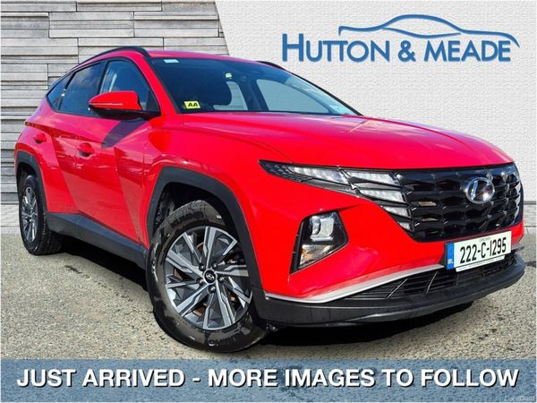 Hyundai Tucson SUV, Petrol Hybrid, 2022, Red