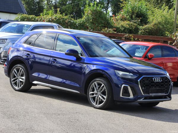 Audi Q5 SUV, Diesel, 2021, Blue