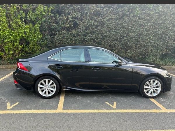 Lexus IS Saloon, Petrol Hybrid, 2015, Black