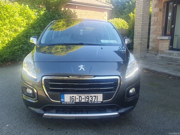 Peugeot 3008 SUV, Petrol, 2016, Grey