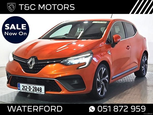 Renault Clio Hatchback, Petrol, 2021, Orange