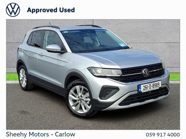 Volkswagen T-Cross SUV, Petrol, 2026, Silver