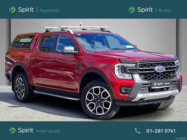 Ford Ranger Estate, Diesel, 2023, Red