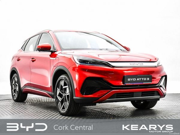 BYD ATTO 3 SUV, Electric, 2024, Red