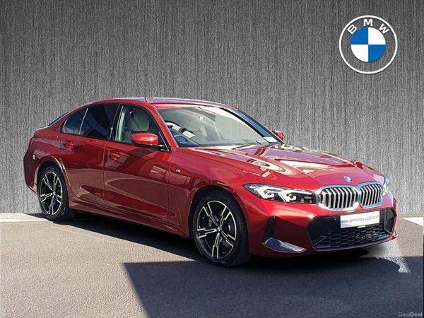BMW 3-Series Saloon, Petrol Plug-in Hybrid, 2026, Red