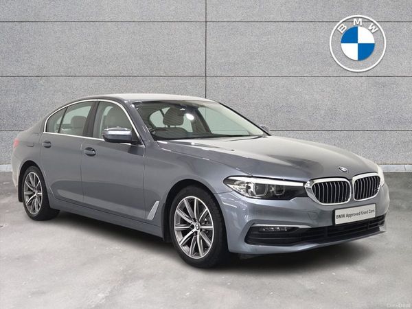 BMW 5-Series Saloon, Diesel, 2020, Blue