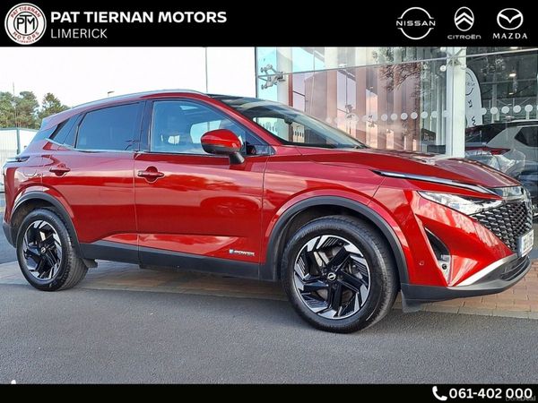 Nissan Qashqai MPV, Petrol Hybrid, 2026, Red