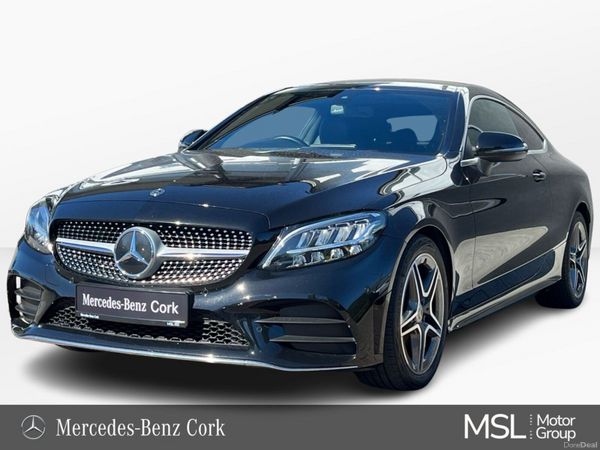 Mercedes-Benz C-Class Coupe, Diesel, 2021, Black