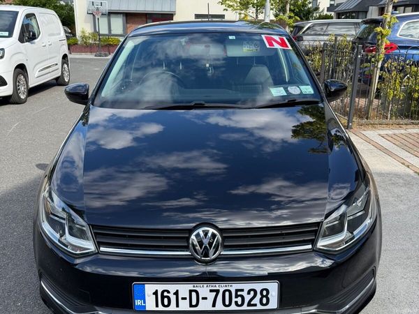 Volkswagen Polo Hatchback, Petrol, 2016, Black