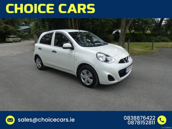 Nissan Micra Hatchback, Petrol, 2016, White