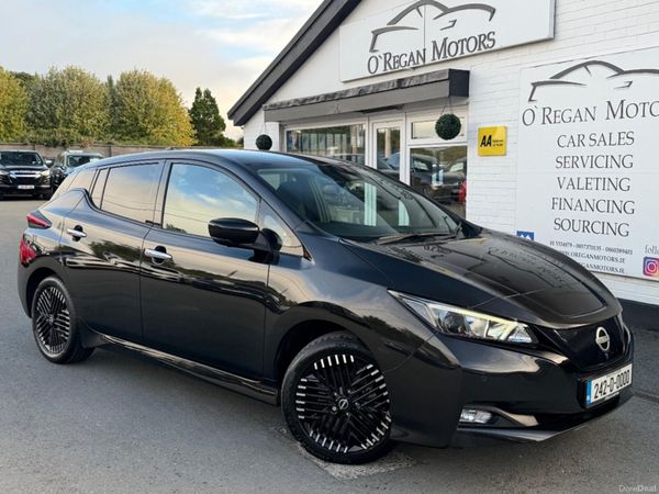 Nissan Leaf Hatchback, Electric, 2024, Black