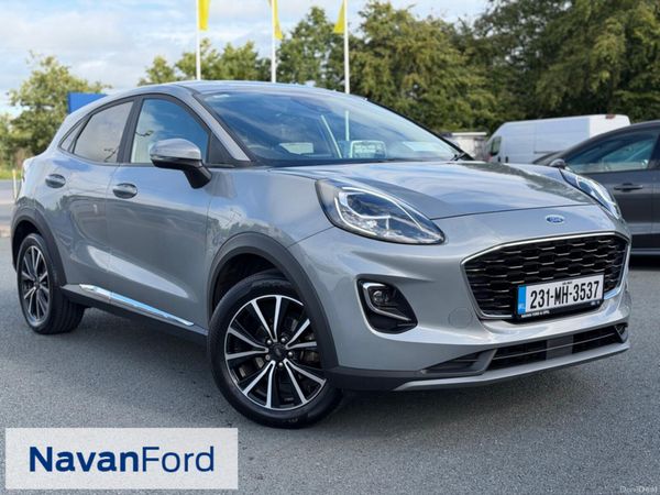 Ford Puma SUV, Petrol Hybrid, 2023, Silver