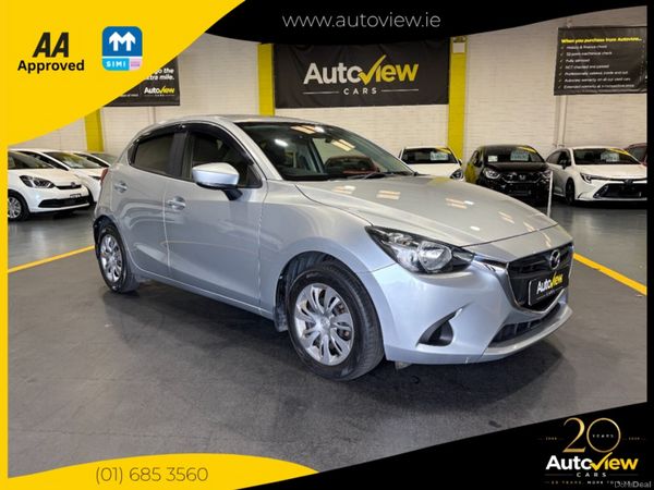 Mazda Demio Hatchback, Petrol, 2017, Silver