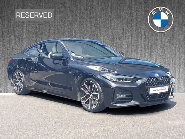 BMW 4-Series Coupe, Diesel Hybrid, 2023, Black