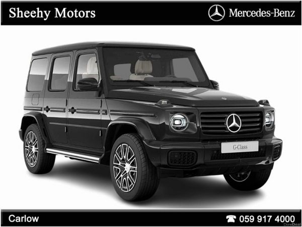 Mercedes-Benz G-Class SUV, Electric, 2027, Black