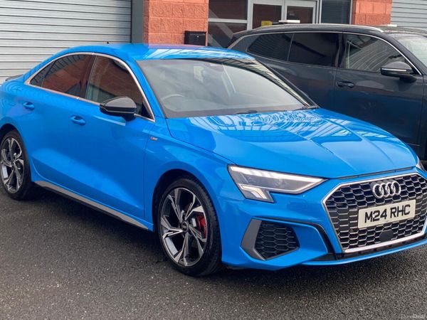 Audi A3 Saloon, Petrol, 2022, Blue