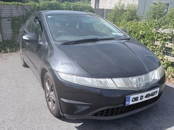 Honda Civic Hatchback, Petrol, 2006, Black