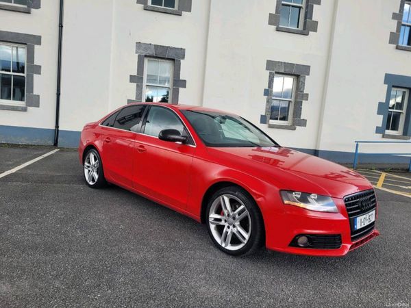 Audi A4 Saloon, Diesel, 2011, Red