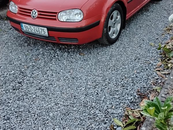 Volkswagen Golf Hatchback, Petrol, 1999, Orange