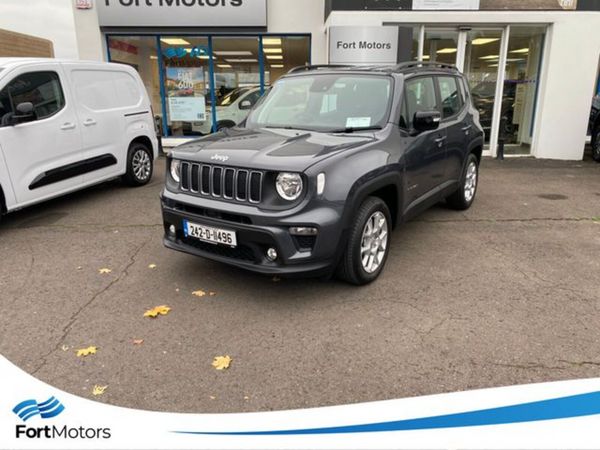 Jeep Renegade SUV, Petrol Hybrid, 2024, Grey