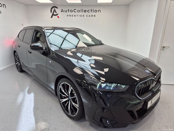 BMW 5-Series Estate, Petrol Plug-in Hybrid, 2025, Black