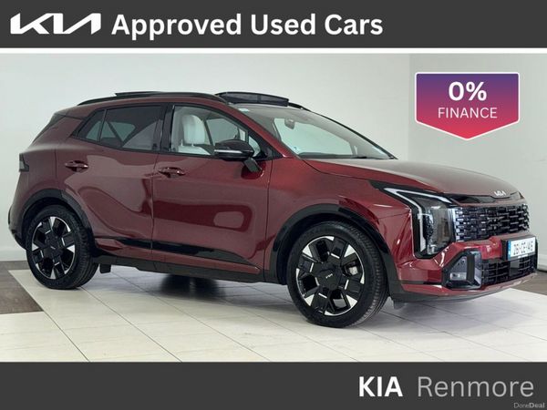 Kia Sportage MPV, Diesel Hybrid, 2026, Red
