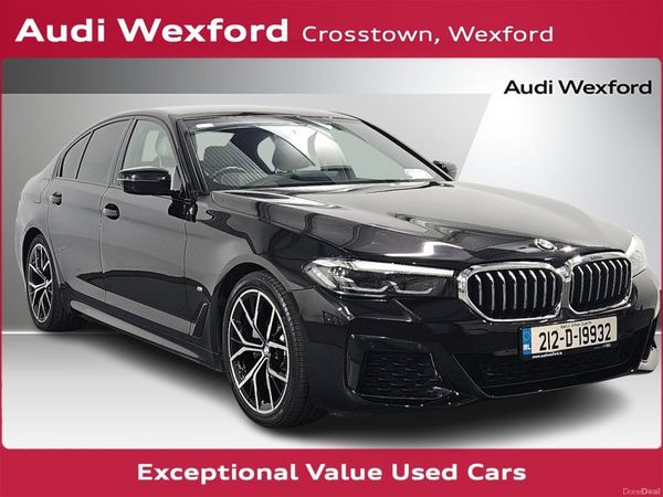 BMW 5-Series Saloon, Diesel, 2021, Black